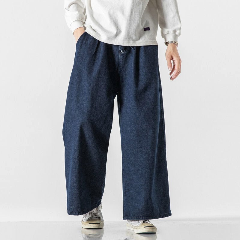 Baggy jeans met wijde pijpen voor heren - Jorisenmerle