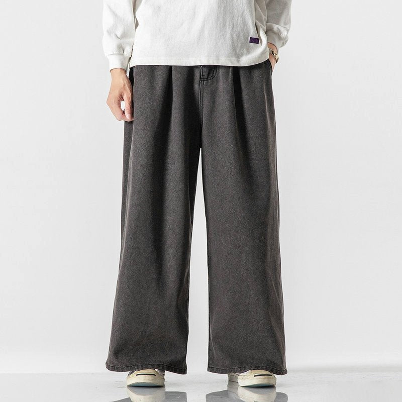 Baggy jeans met wijde pijpen voor heren - Jorisenmerle