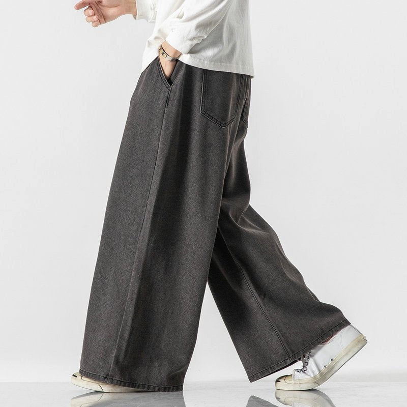 Baggy jeans met wijde pijpen voor heren - Jorisenmerle