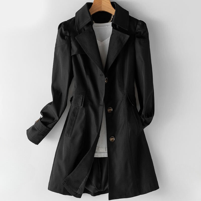 Classic midi trenchcoat voor vrouwen - Jorisenmerle