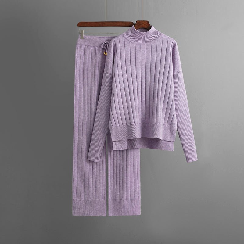 Dames 2 - Delige Set met Halfcoltrui en Rechte Broek - Jorisenmerle