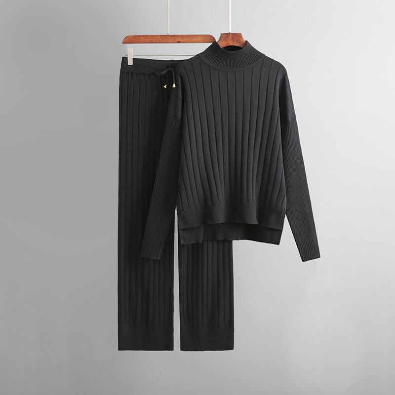 Dames 2 - Delige Set met Halfcoltrui en Rechte Broek - Jorisenmerle