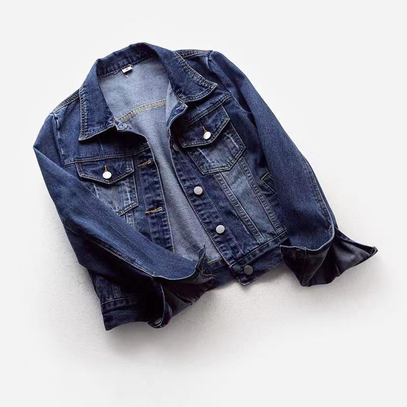 Dames Katoenen Denimjack met Borstzakken - Jorisenmerle