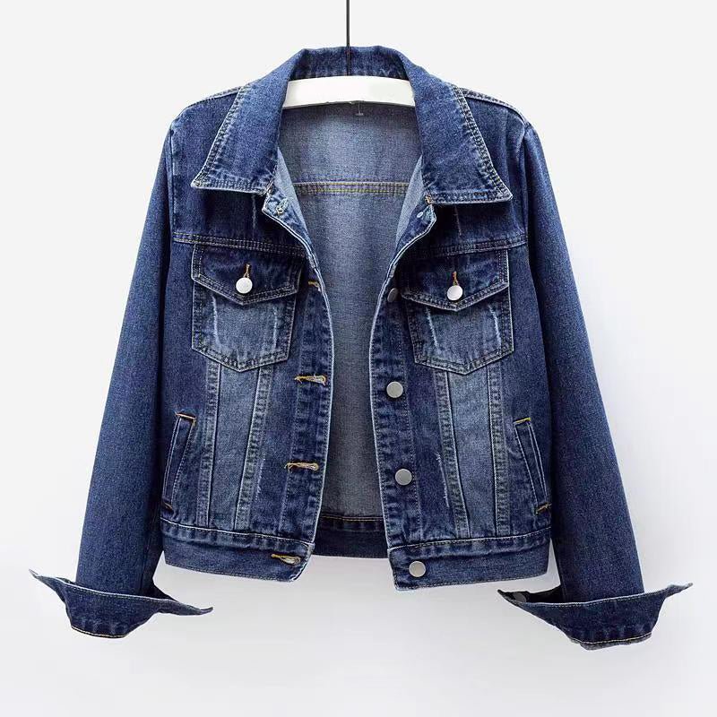 Dames Katoenen Denimjack met Borstzakken - Jorisenmerle