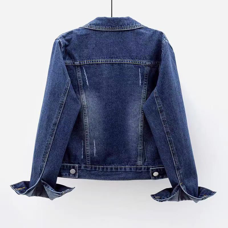 Dames Katoenen Denimjack met Borstzakken - Jorisenmerle