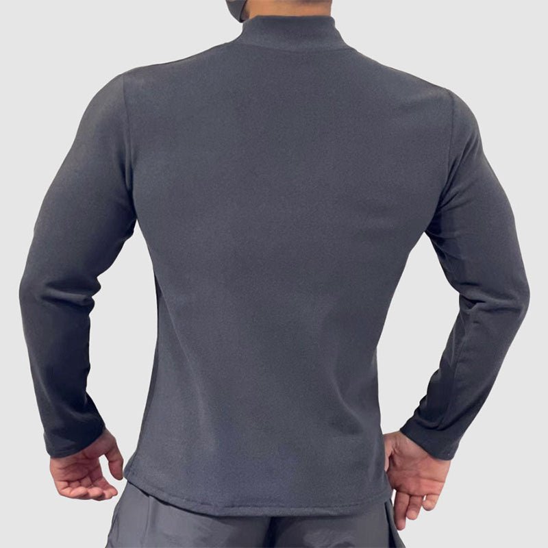 Heren Casual Sweatshirt met Halve Col - Jorisenmerle