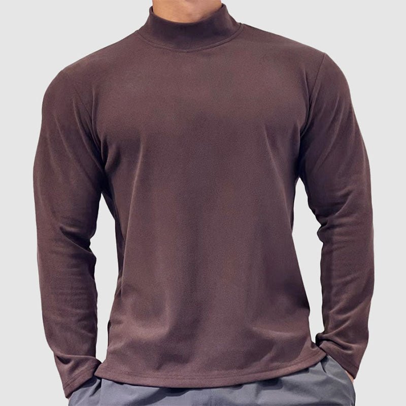 Heren Casual Sweatshirt met Halve Col - Jorisenmerle