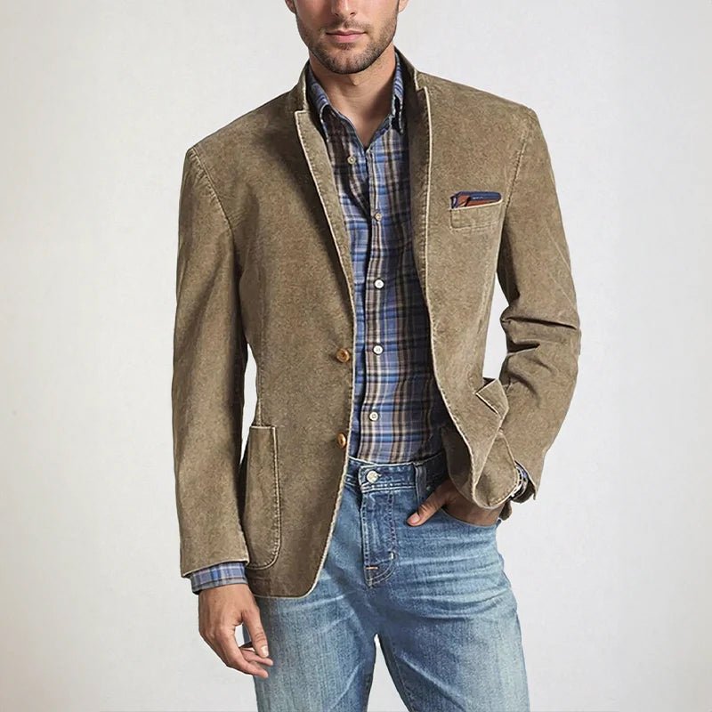 Heren klassiek blazer met notchkraag - Jorisenmerle