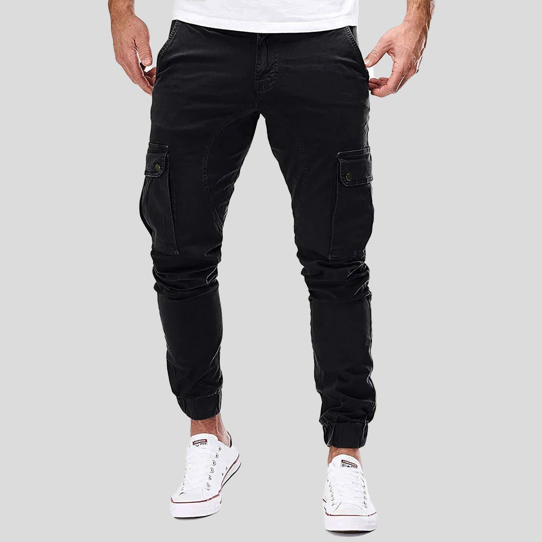 Heren slim - fit cargobroek met meerdere zakken - Jorisenmerle