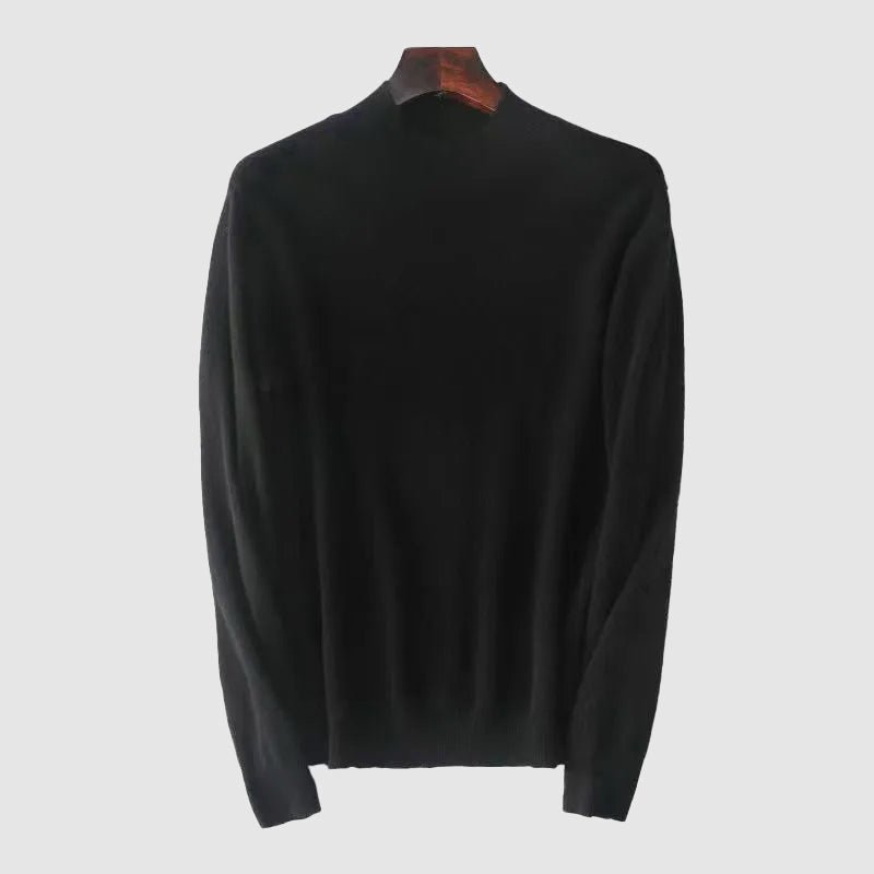 Heren Trui van Wolmix met Mockneck - Jorisenmerle