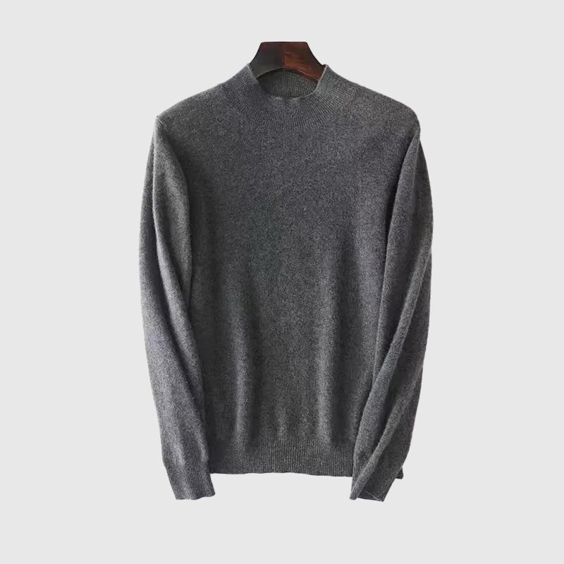 Heren Trui van Wolmix met Mockneck - Jorisenmerle