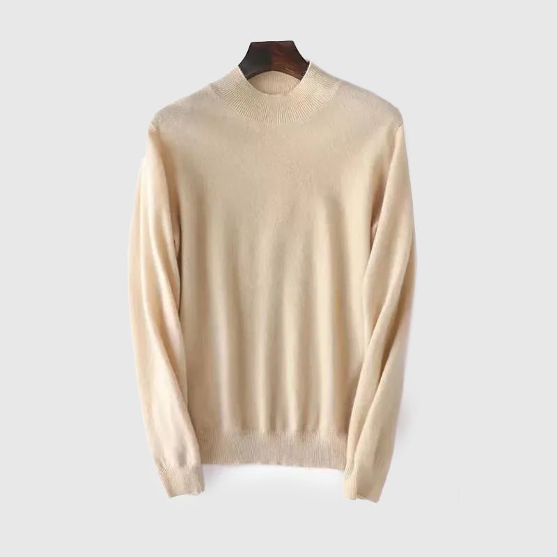 Heren Trui van Wolmix met Mockneck - Jorisenmerle