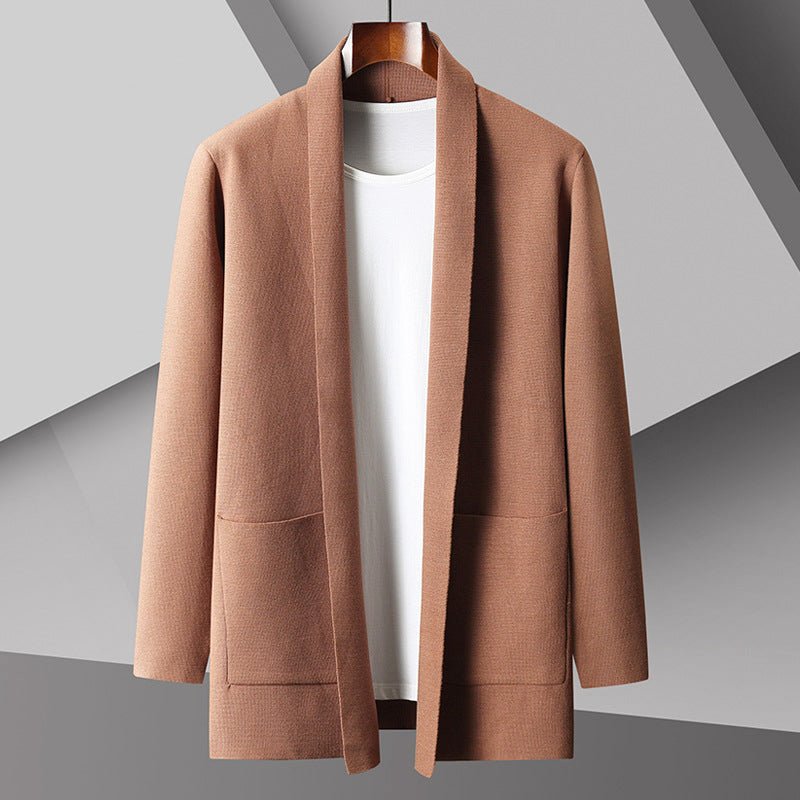 Heren Vest met Open Voorpand en Loose Fit - Jorisenmerle