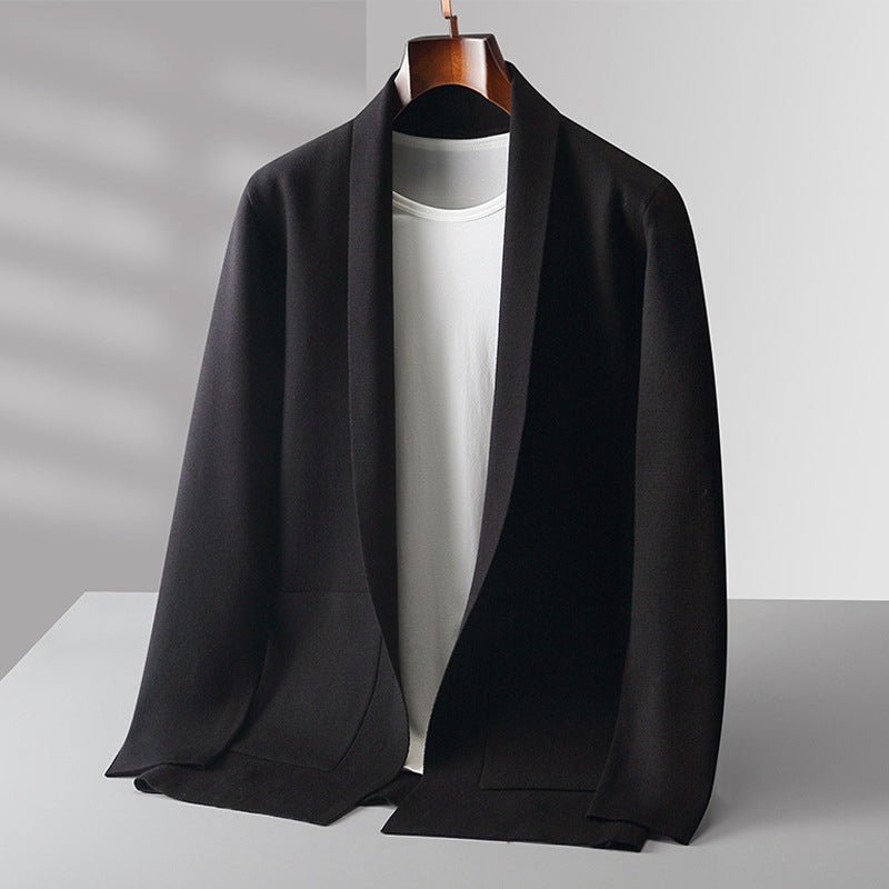 Heren Vest met Open Voorpand en Loose Fit - Jorisenmerle