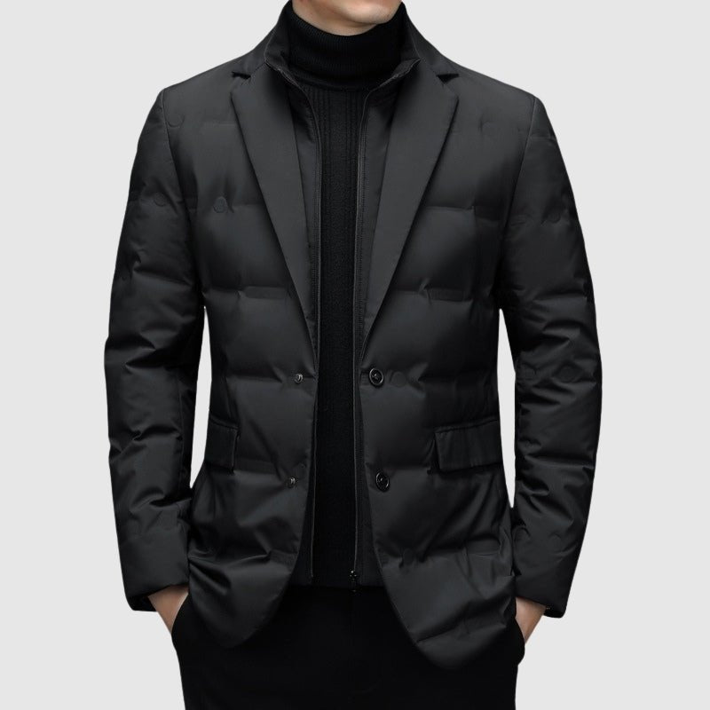 Heren windbreaker jas met donzen vulling - Jorisenmerle