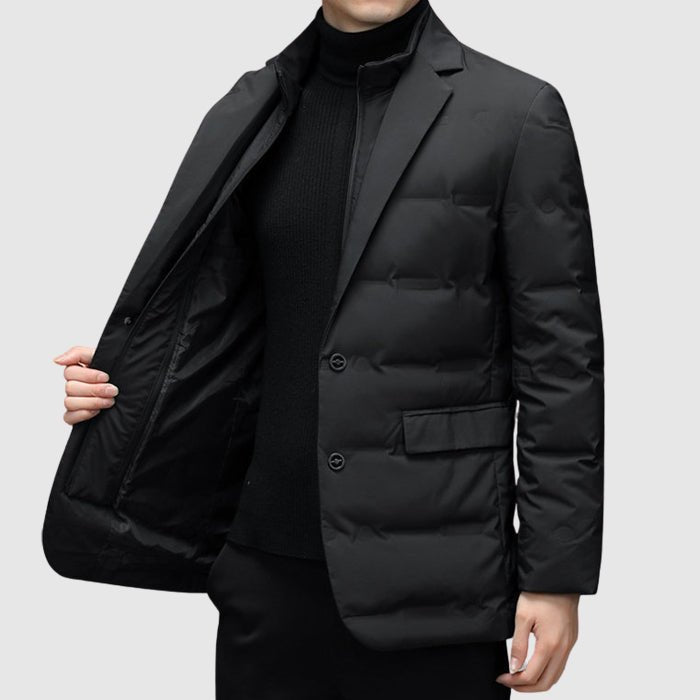 Heren windbreaker jas met donzen vulling - Jorisenmerle