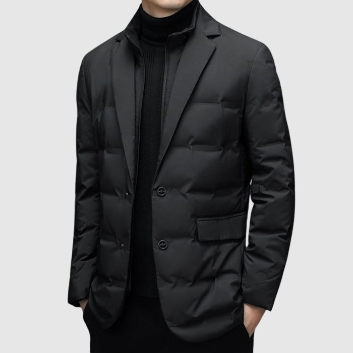 Heren windbreaker jas met donzen vulling - Jorisenmerle