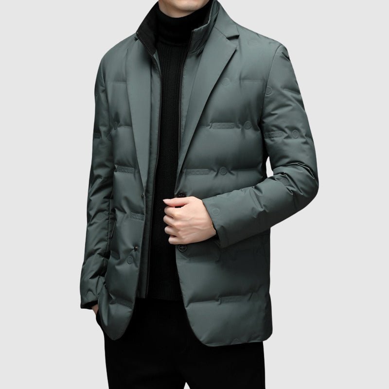 Heren windbreaker jas met donzen vulling - Jorisenmerle