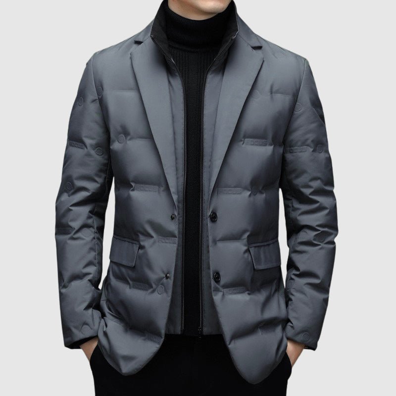 Heren windbreaker jas met donzen vulling - Jorisenmerle