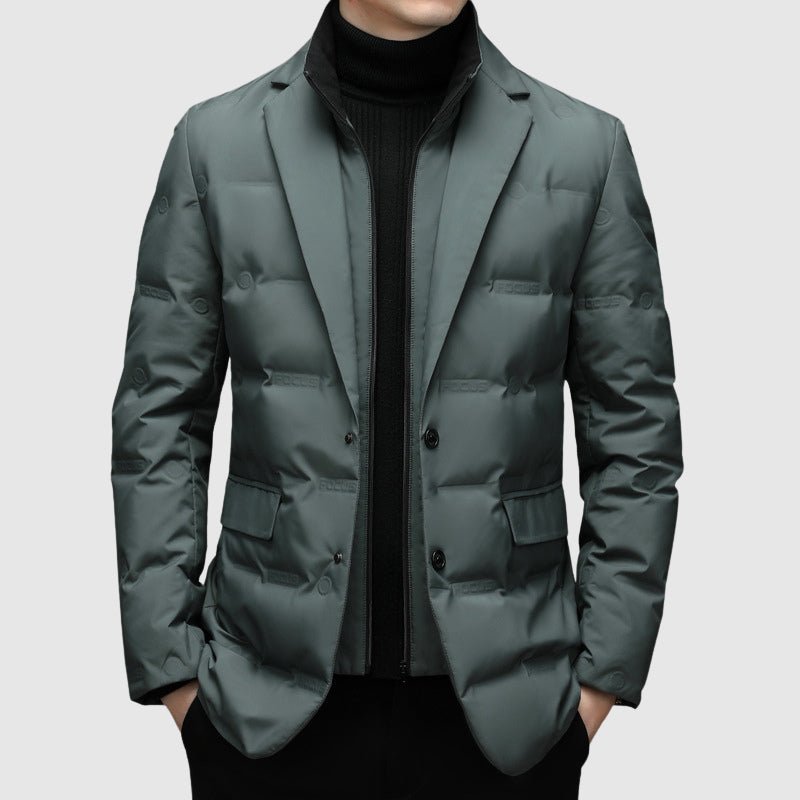 Heren windbreaker jas met donzen vulling - Jorisenmerle