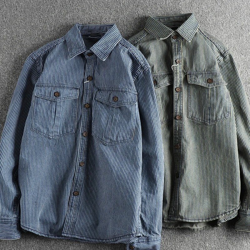 Joris Willem Vintage Denim Overhemd - Jorisenmerle
