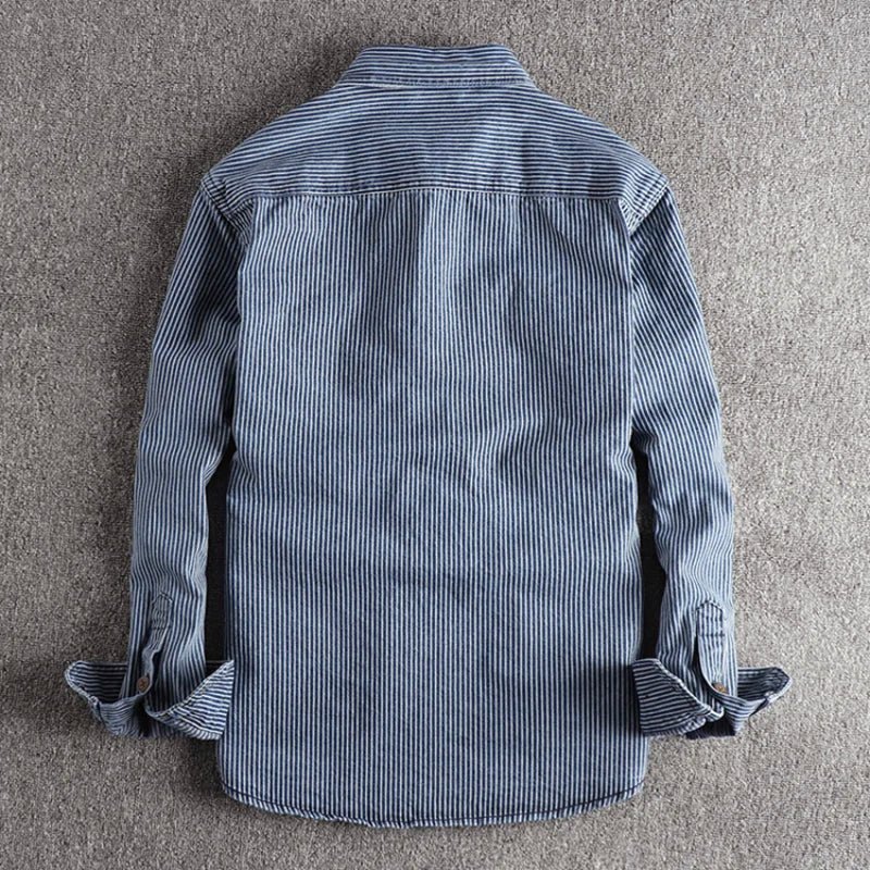 Joris Willem Vintage Denim Overhemd - Jorisenmerle