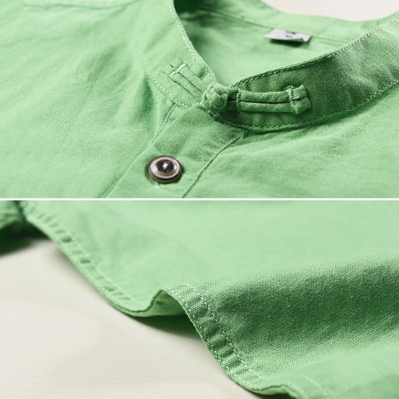 Nico Bauer Mediterrane Linnen Shirt - Jorisenmerle