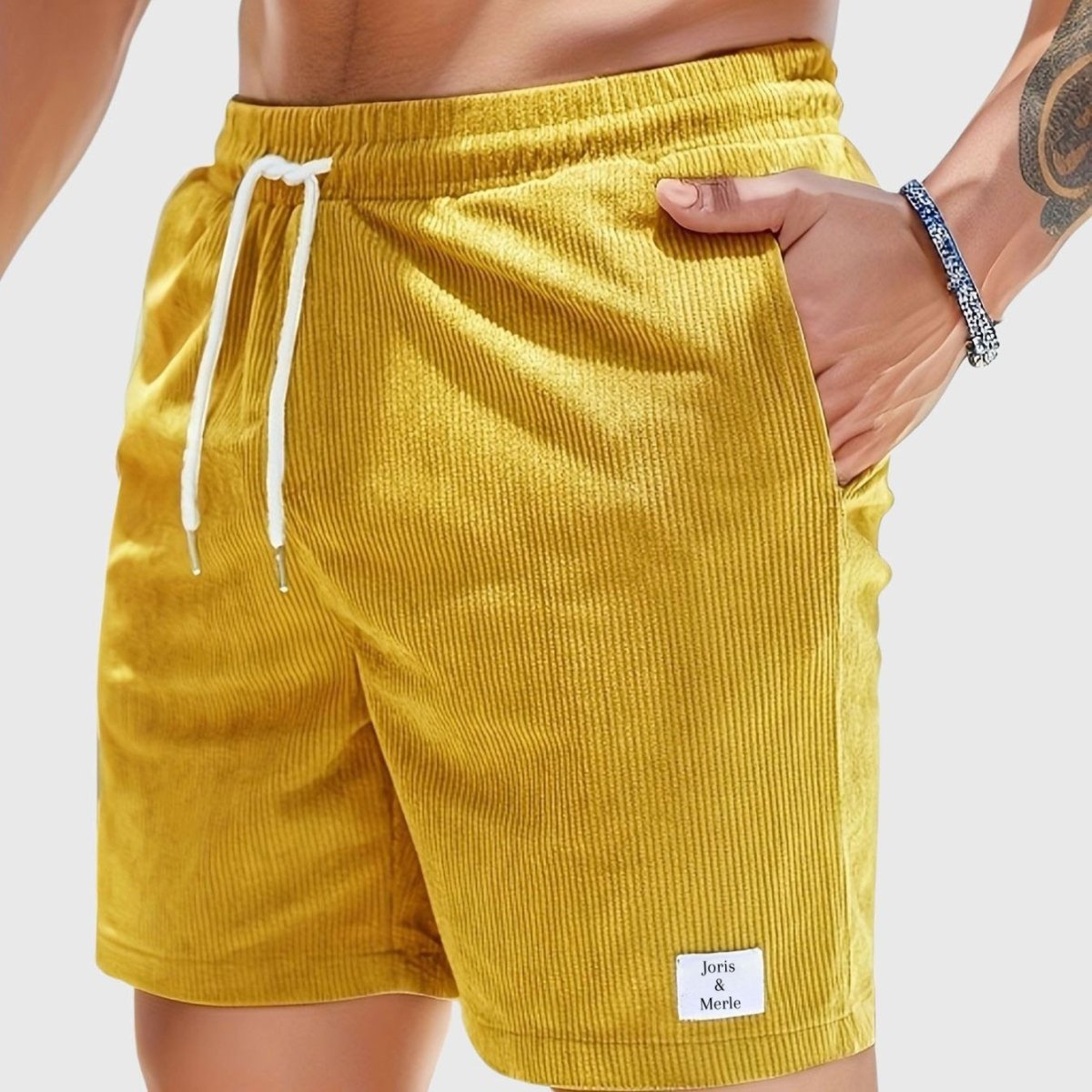 Raul Sol Corduroy Korte Broek - Jorisenmerle