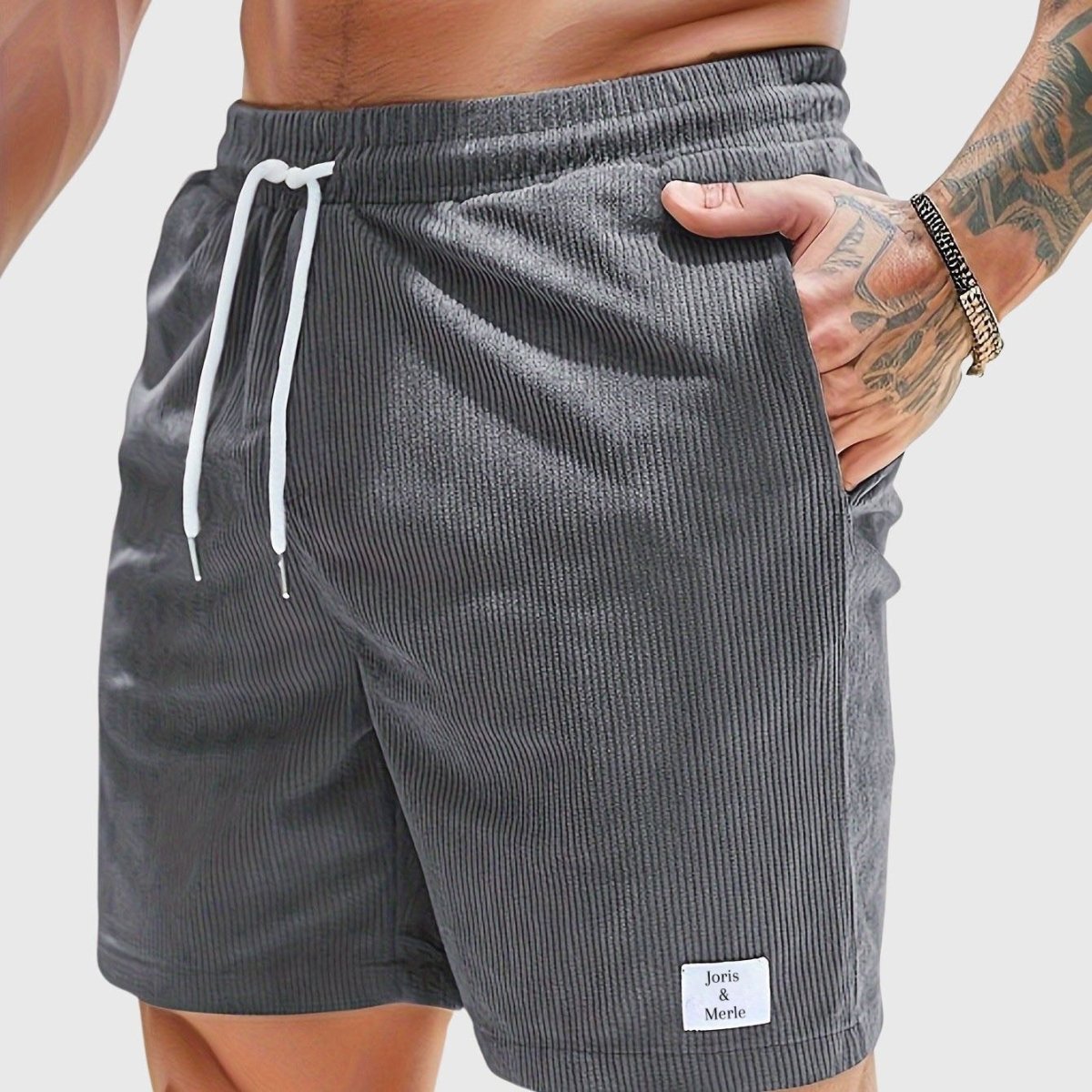 Raul Sol Corduroy Korte Broek - Jorisenmerle