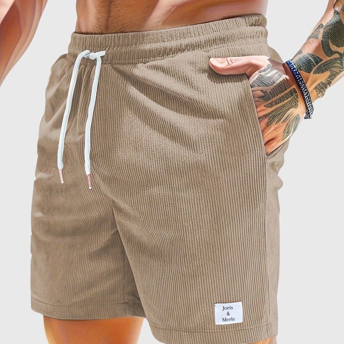 Raul Sol Corduroy Korte Broek - Jorisenmerle
