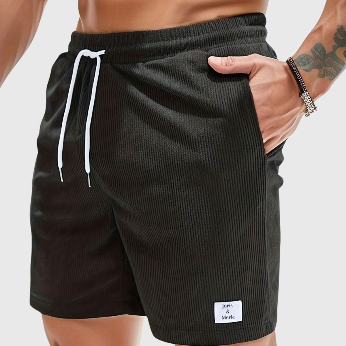 Raul Sol Corduroy Korte Broek - Jorisenmerle