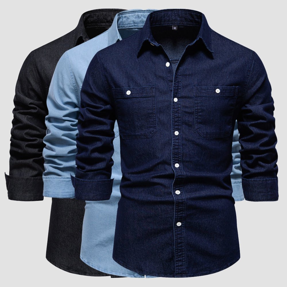 Raul Sol Erfgoed Denim Shirt - Jorisenmerle