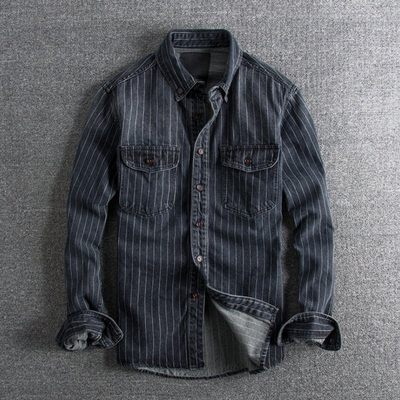 Raul Sol Gestreepte Shirt - Jorisenmerle
