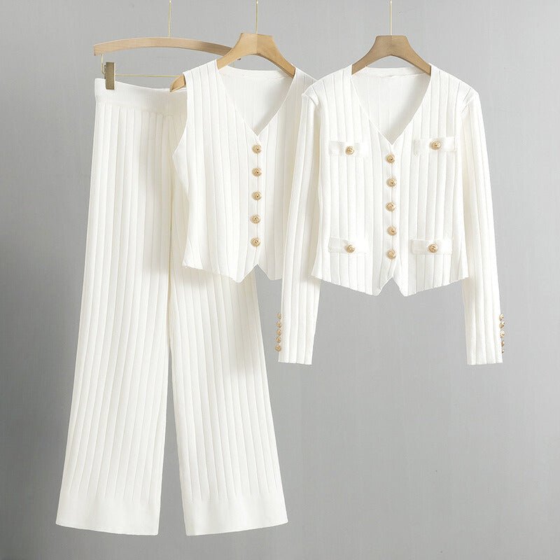 Rosa Vega Tricot Set – 3 - delig gebreid ensemble - Jorisenmerle