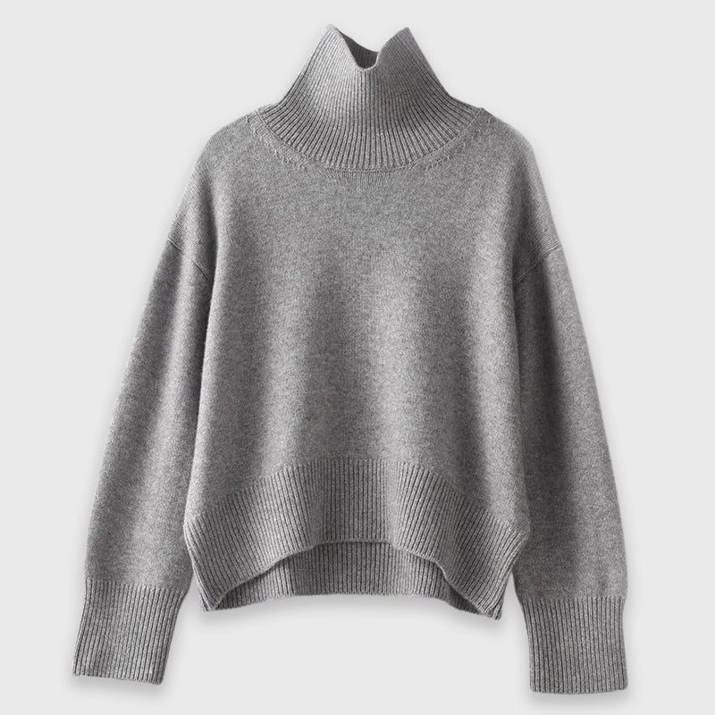 Zachte Wintertrui voor Dames met Col en Cashmere - Jorisenmerle