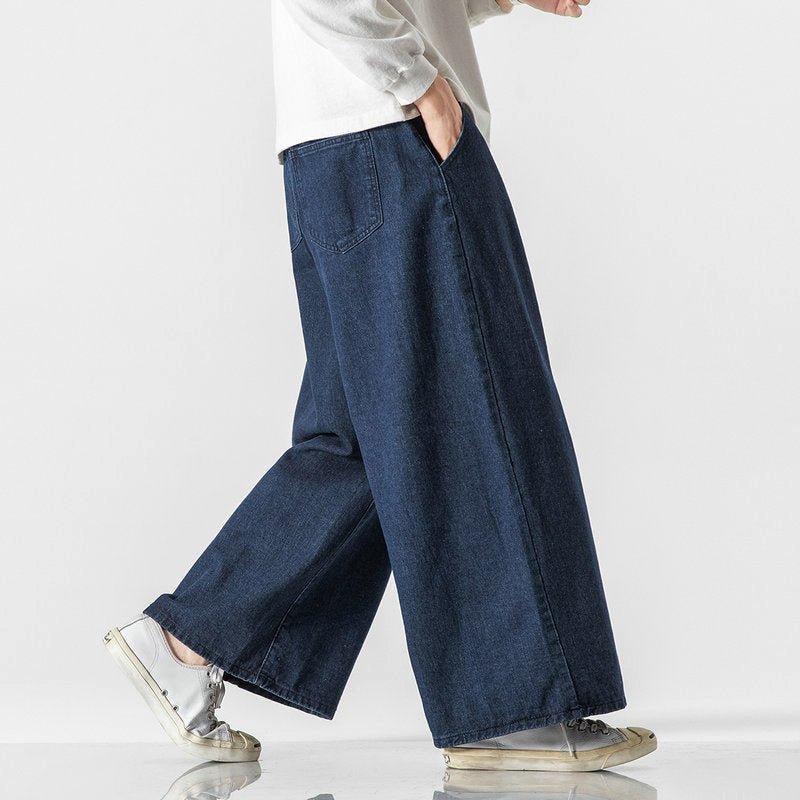 Baggy jeans met wijde pijpen voor heren - Jorisenmerle