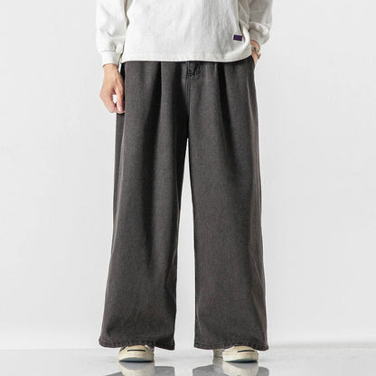 Baggy jeans met wijde pijpen voor heren - Jorisenmerle