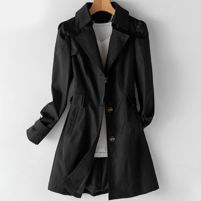 Classic midi trenchcoat voor vrouwen - Jorisenmerle
