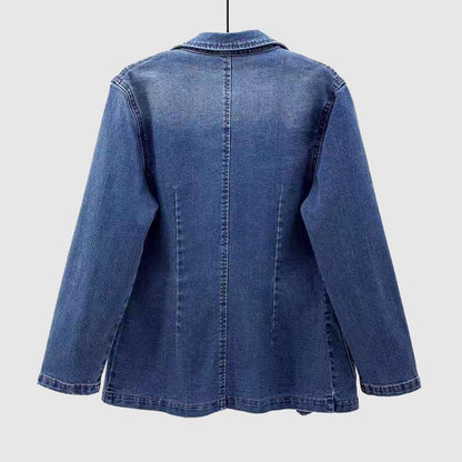 Dames denimblazer met reverskraag - Jorisenmerle