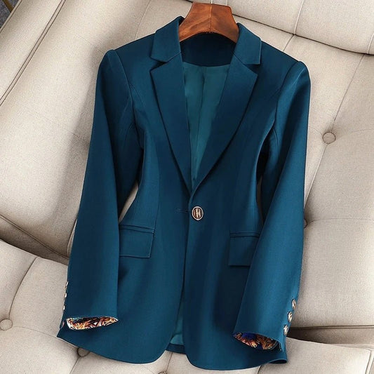 Dames formele kantoorblazer met reverskraag - Jorisenmerle