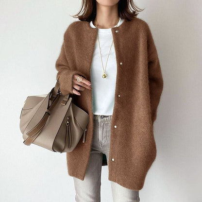 Dames Fuzzy Vest met Losse Pasvorm - Jorisenmerle