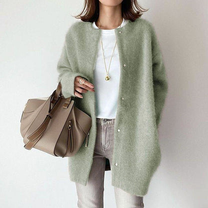 Dames Fuzzy Vest met Losse Pasvorm - Jorisenmerle