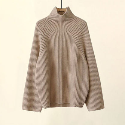 Dames Gebreide 2 - Delige Set met Coltrui en Wijde Broek - Jorisenmerle