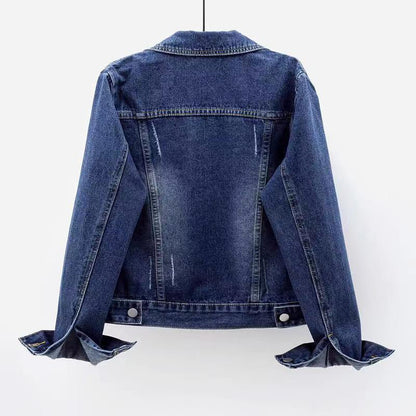 Dames Katoenen Denimjack met Borstzakken - Jorisenmerle