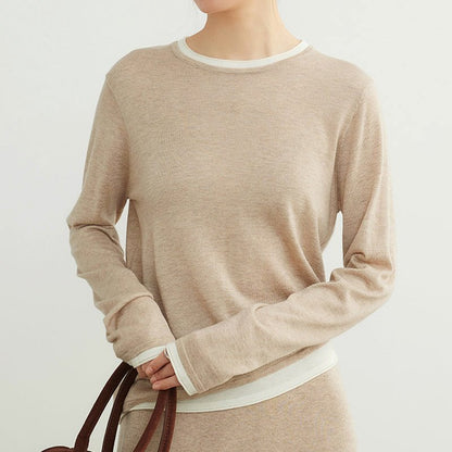 Dames Trui met Faux - Lagenlook - Jorisenmerle