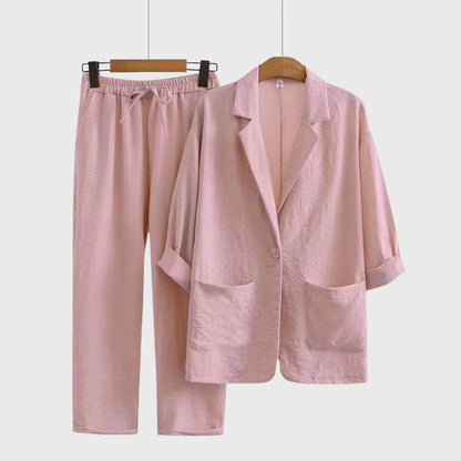 Eloise van Amsberg Breezy Linnenset - Jorisenmerle
