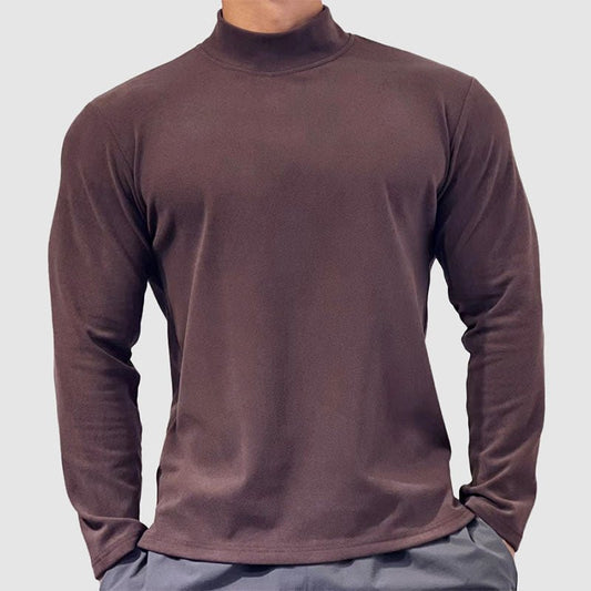 Heren Casual Sweatshirt met Halve Col - Jorisenmerle