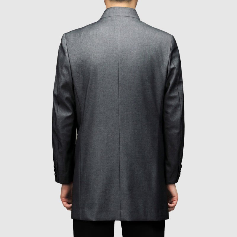 Heren Mid - Length Trenchcoat met Knopen - Jorisenmerle