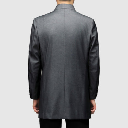 Heren Mid - Length Trenchcoat met Knopen - Jorisenmerle