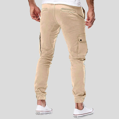 Heren slim - fit cargobroek met meerdere zakken - Jorisenmerle